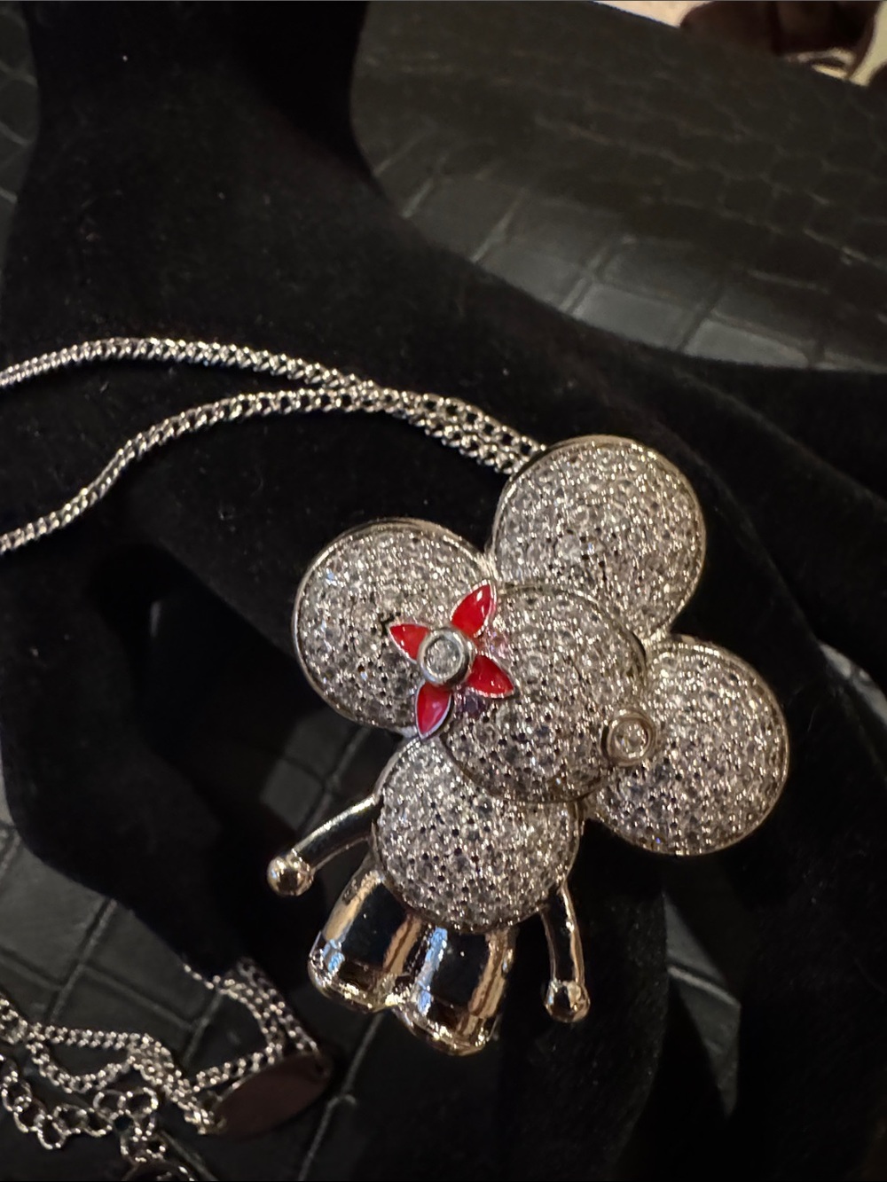 LV Vivienne Silver-Tone Necklace